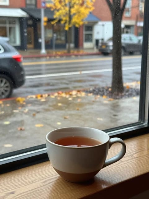 周五早上的毛毛雨，适合把会议往后推一推