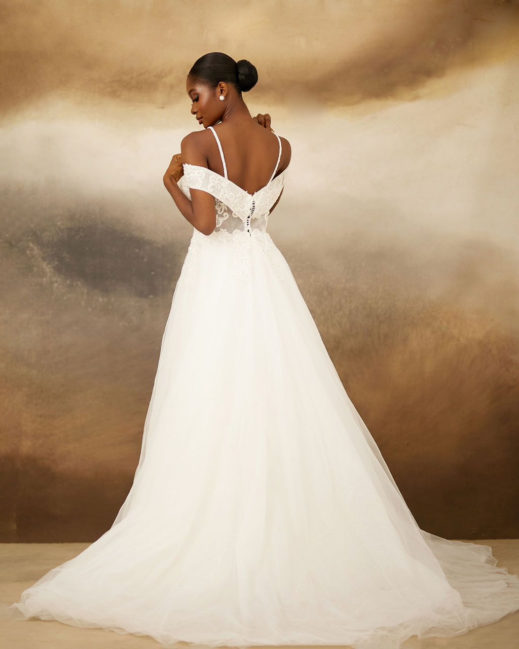 Back of the dress