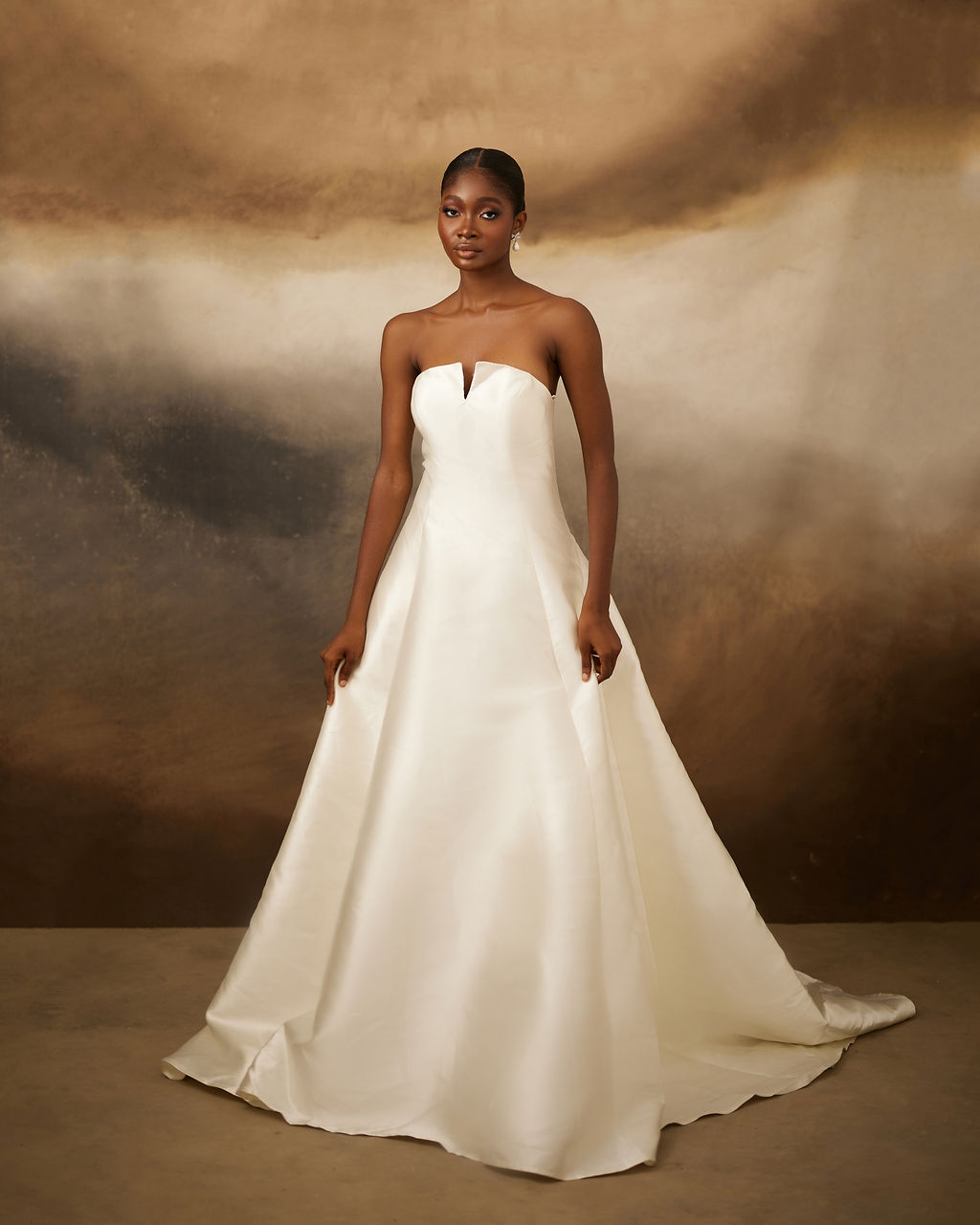 A-line wedding dress