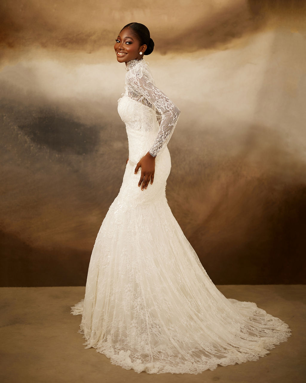 Vintage inspired wedding dress