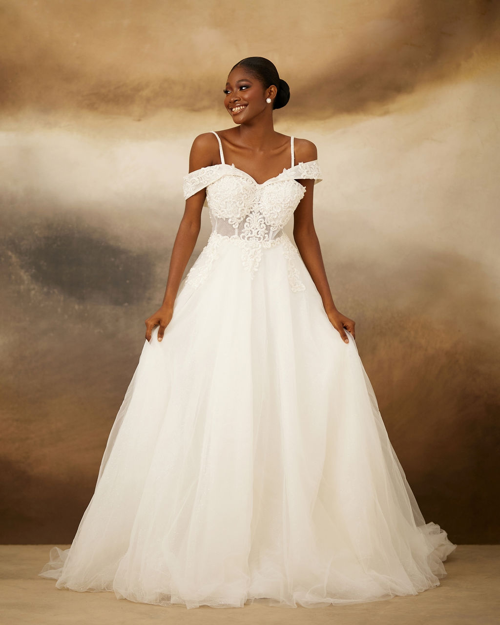 Bohemian Dreams wedding dress collection at Peony Bridal Boutique Lagos