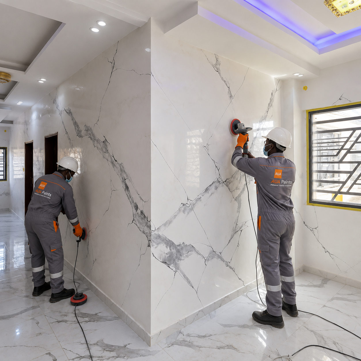 AUA Paints architectural finish example 1