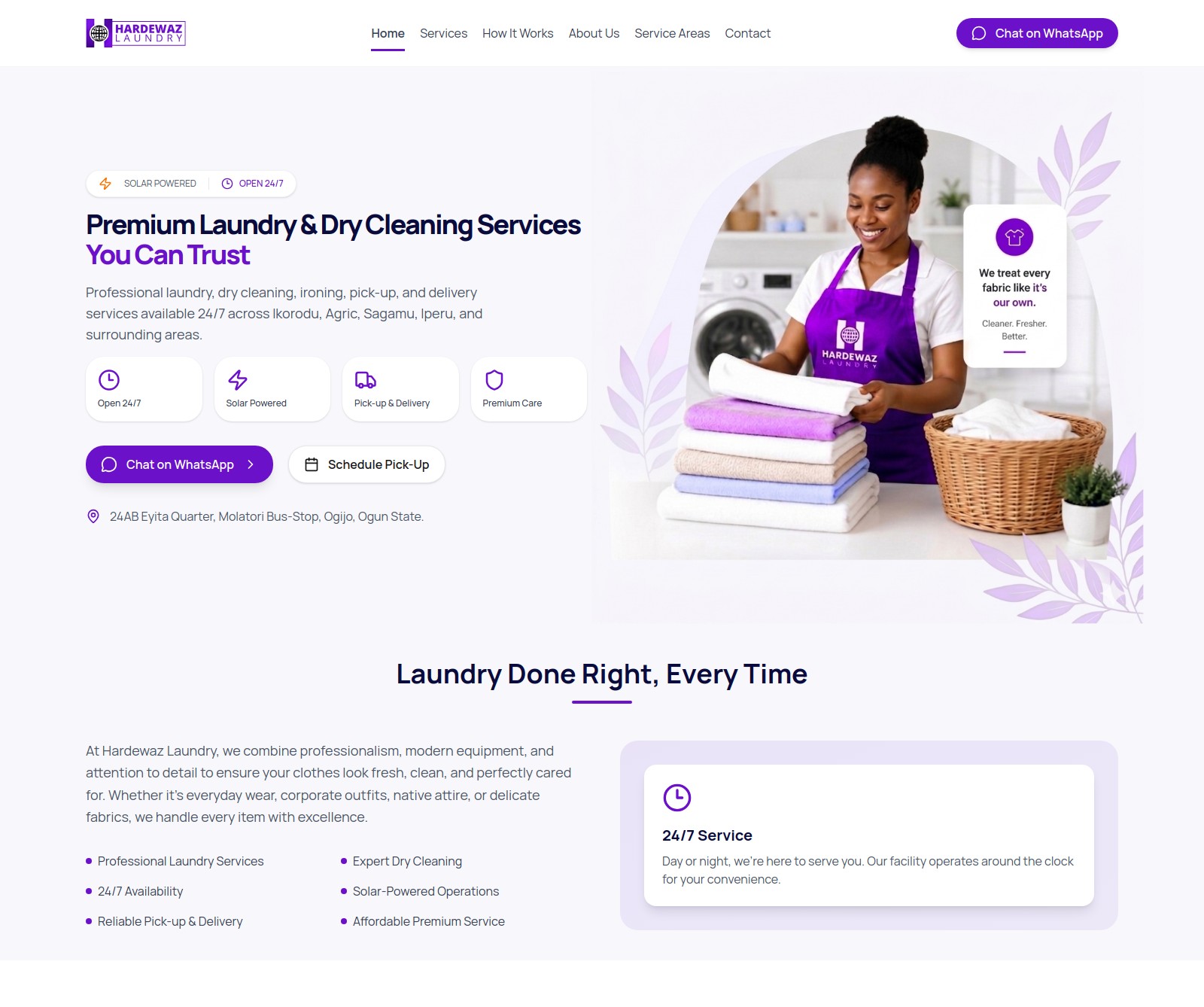 Service-Based Lead Generation Landing Page