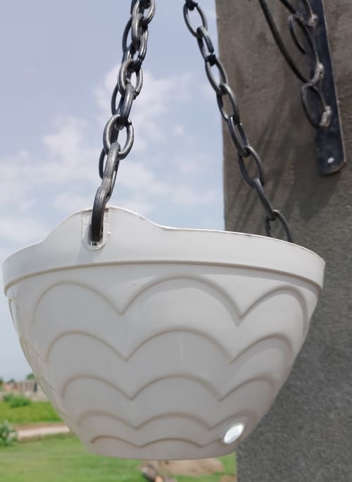 6 Hanging baskets || Diamond design A with chain || 