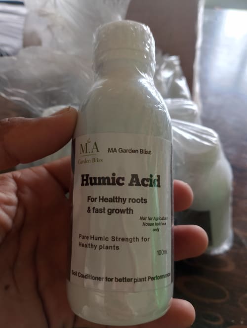 6 bottles set || Humic acid for healthy Roots and fast growth of plants 