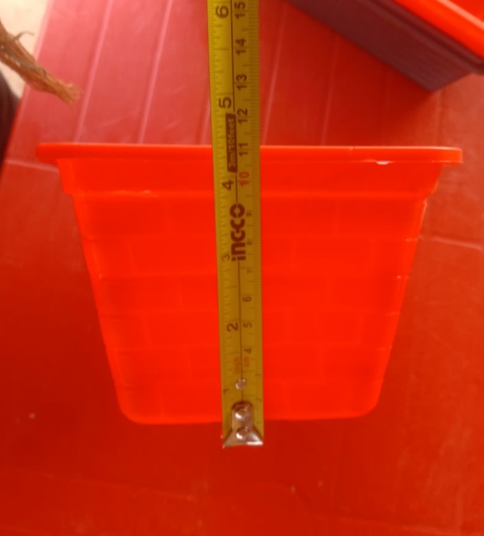 4 Fancy rectangular pot 14 by 5 inches set | mix colors  thumbnail 3