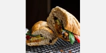 Roasted Mediterranean Sandwich