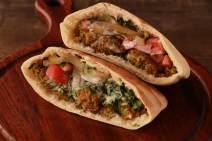 Regular Falafel Arabic Bread Sandwich