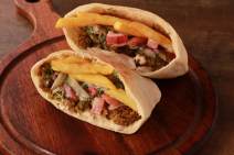 Regular Falafel Arabic Bread Super Sandwich