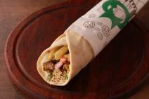 Stuffed Falafel Super Sandwich