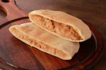 Arabic Bread Foul Sandwich