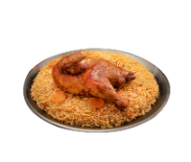 دجاج شواية مع رز بخاري