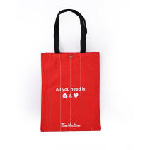 Tote Bag Canvas-Red