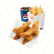 Jan Chicken Strips 6 Pcs Meal
