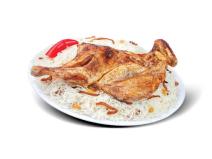 نصف دجاج مظبي