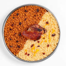 Quarter shwaia With Rice