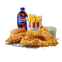 Medium Dinner Crispy Strips Meal – Mix
