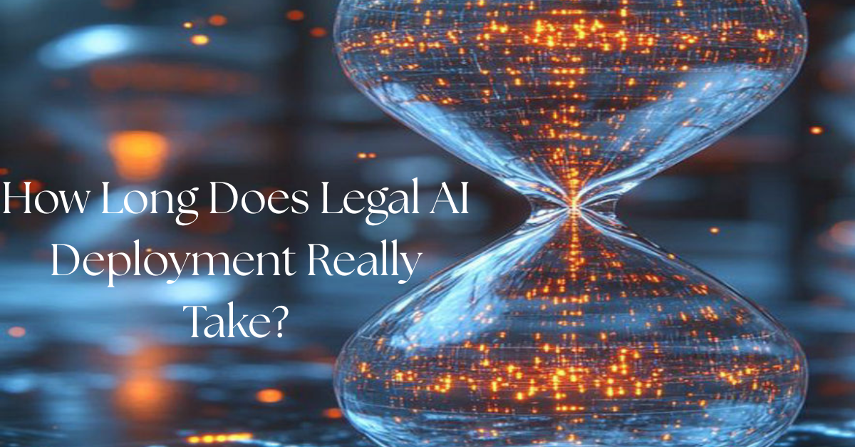 How Long Does Legal AI Deployment Really Take? Busting the 6-Month Myth