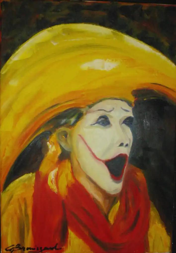 Clown jaune
