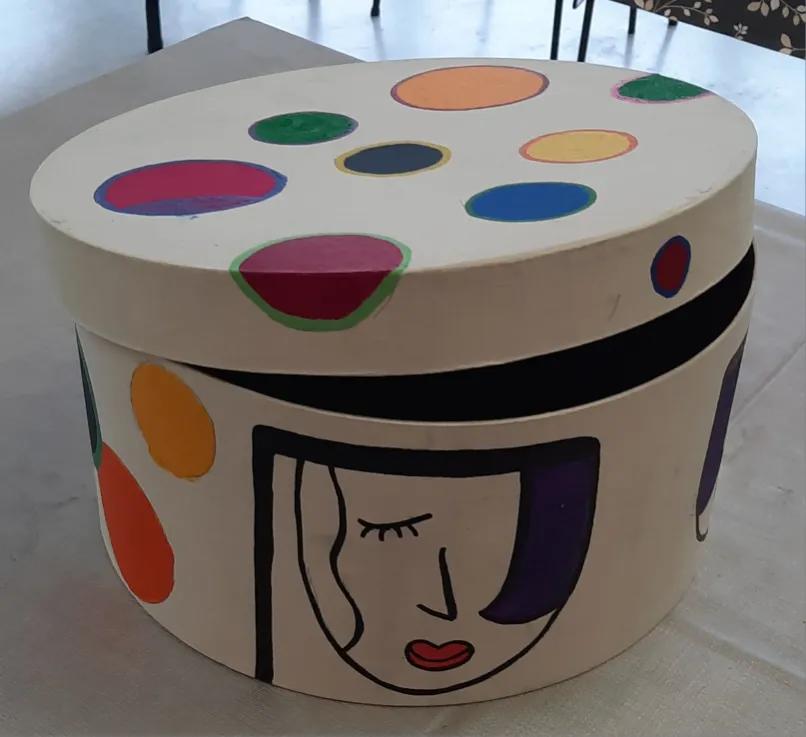 Boite décorée