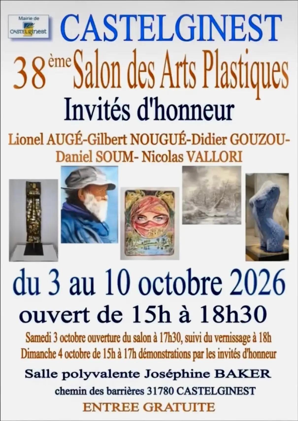 Affiche de 38e Salon des Arts Plastiques de Castelginest