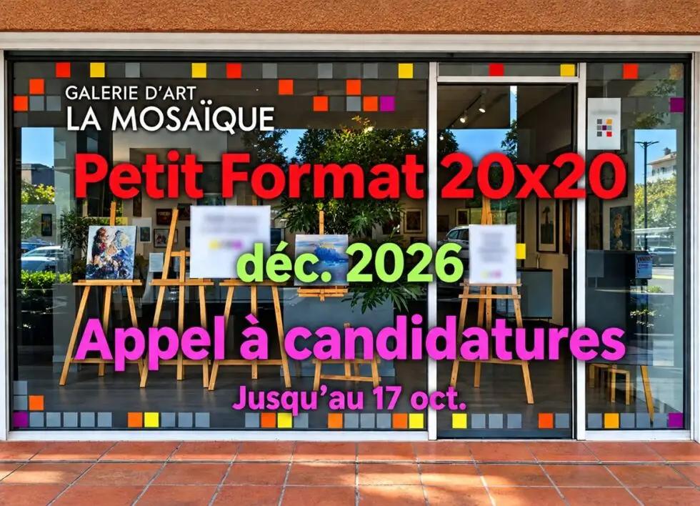 Affiche de Salon du Petit Format 20x20 - 15ème Edition