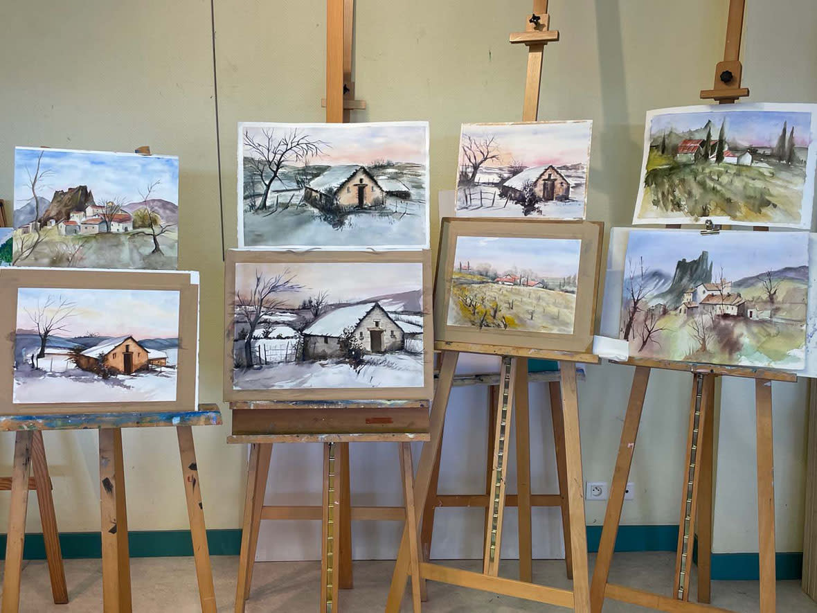 Illustration de l'article : Stage d'Aquarelle de Jean-Claude Coustilières, le 7 mars 2025