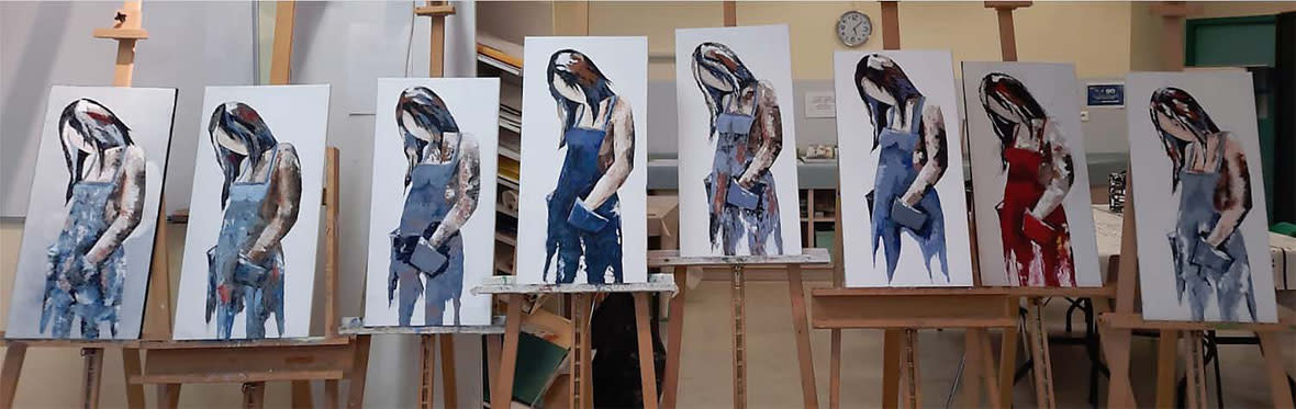 Illustration de l'article : Stage de peinture à l'huile-couteau de Florence Loubersanes du 14/01/2023