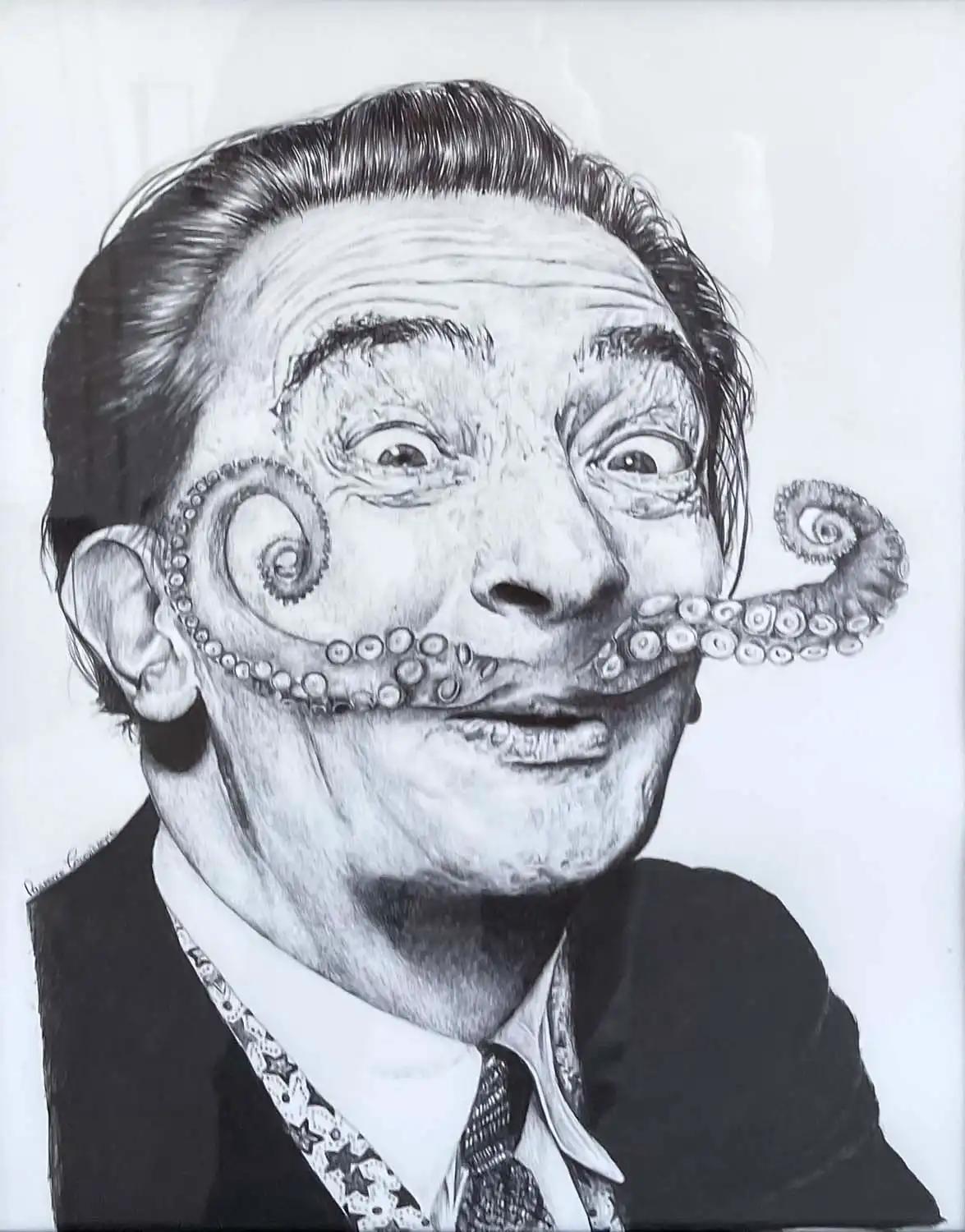 CAVERIVIERE Laurence - Dali  Poulpe (33)