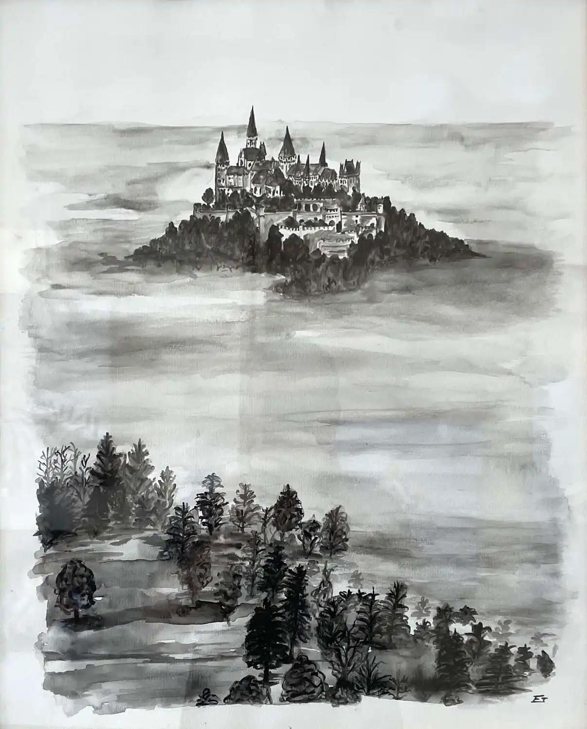 TEXIER Eliane - Brume sur l'Hohenzollern (146)