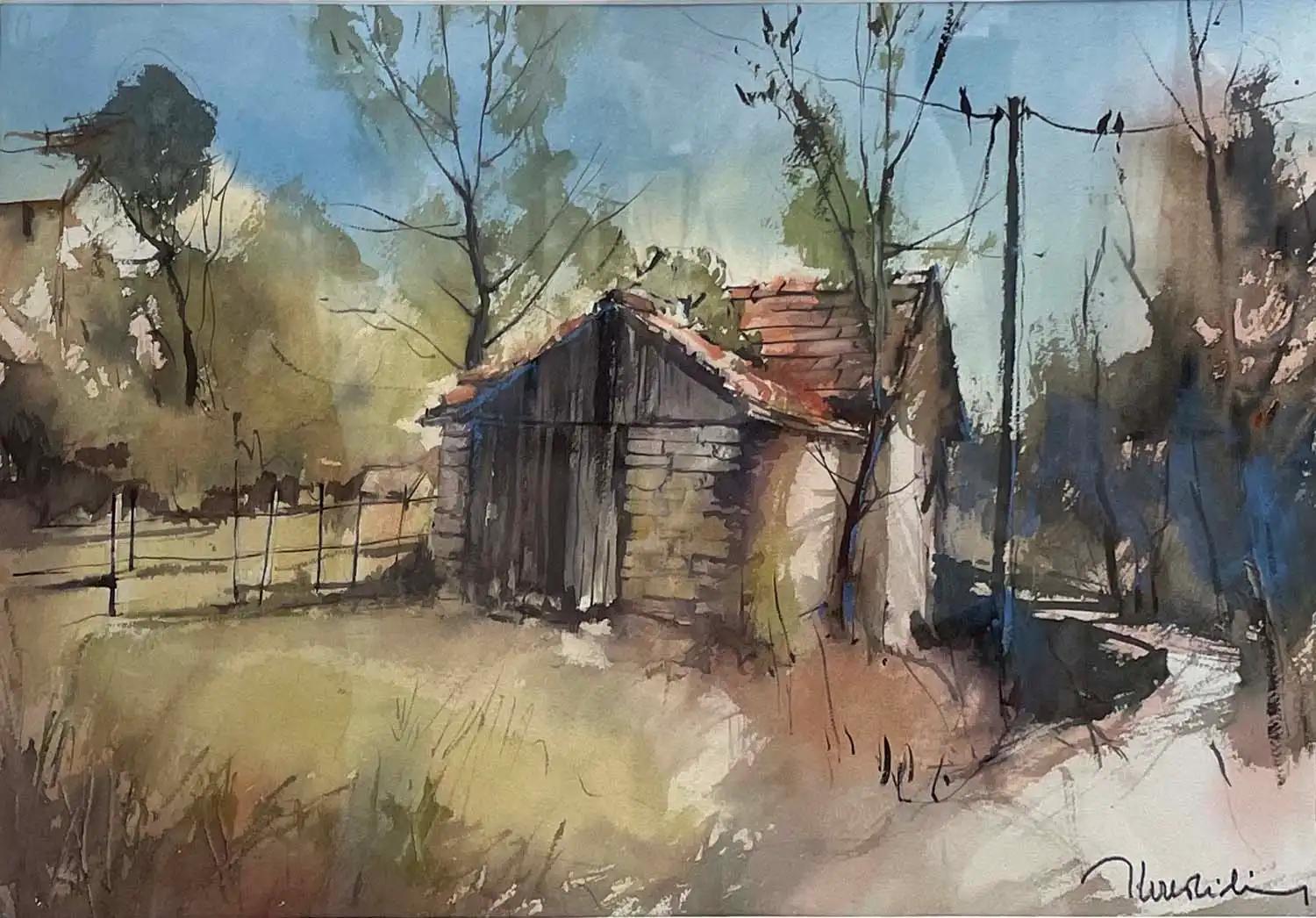 COUSTILIÈRES Jean claude - Sur la route de Cylus (48)