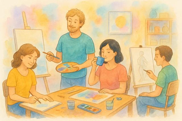 Atelier adulte journée - Atelier artistique en périphérie de Toulouse