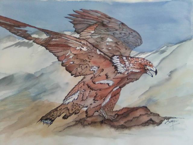 RAMOS Martine - Aigle des carpates ()