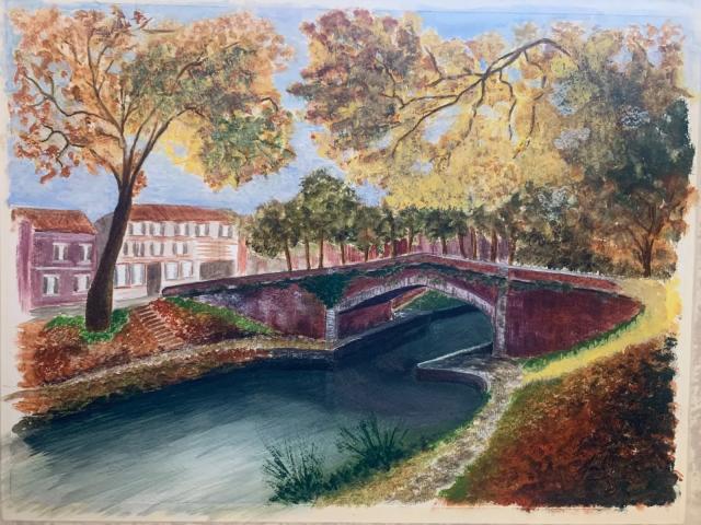 Maite - Le canal du Midi à Toulouse ()