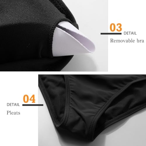 Vue 6 de Maillots Une Piece Femme