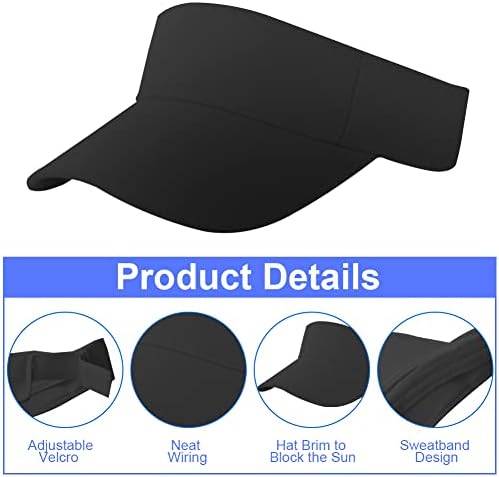 Vue 3 de Visiere Casquette Anti Uv