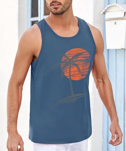 Vue 4 de Debardeur Imprime Pour Homme