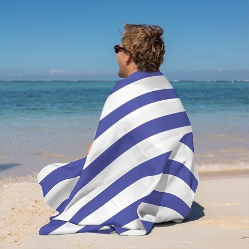 Vue 3 de Serviette De Plage Microfibre