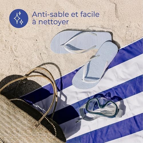 Vue 5 de Serviette De Plage Microfibre