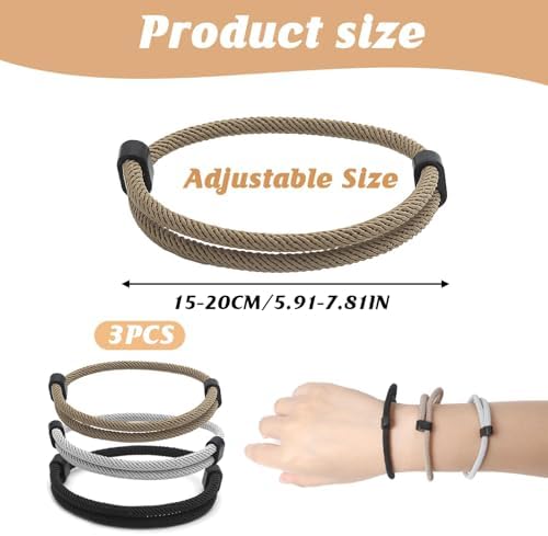 Vue 2 de Bracelets Pour Homme Style