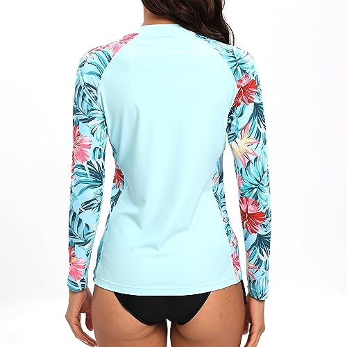 Vue 2 de Rashguard Femme Manche Longue