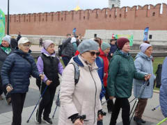 В первом «Маршруте здоровья» приняли участие более 300 жителей и гостей Тульской области