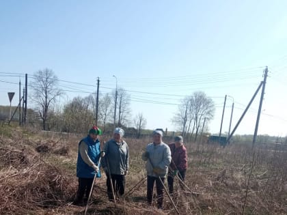 Субботники продолжаются