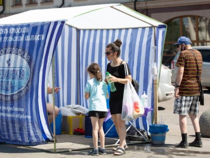 Роспотребнадзор рассказал тулякам, как утолить жажду в жару