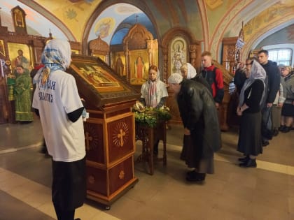 В Тулу прибыли мощи преподобного Сергия Радонежского