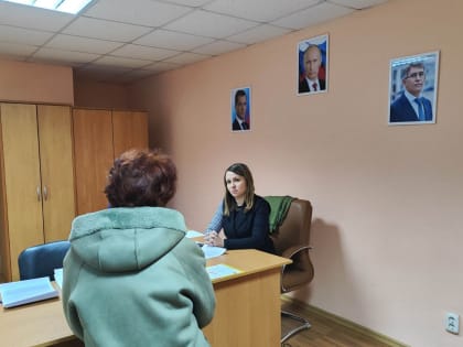Елена Шмелева рассмотрела обращения туляков
