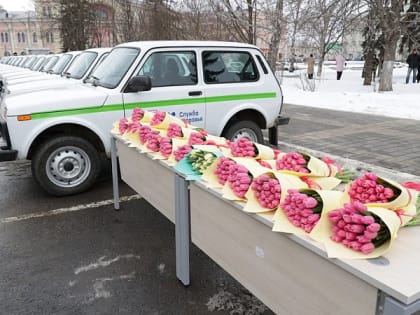Губернатор Алексей Дюмин передал автомобили тульским медучреждениям