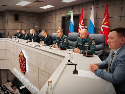 МЧС России изучило опыт внедрения цифровых технологий в Тульской области