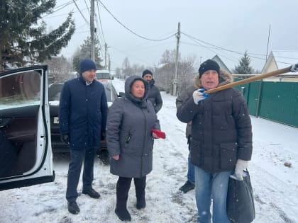 Ремонт дороги в Хрущево завершен