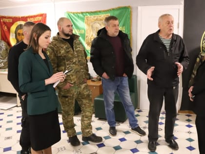 Депутаты Тульской городской Думы побывали в общественной организации «Опора Отчизны»
